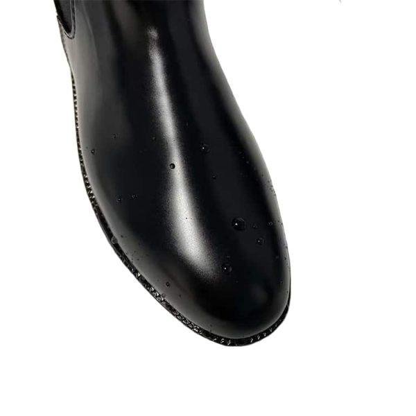 black ankle rain boots - Image 3