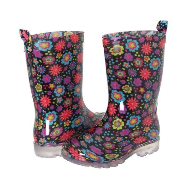plastic rain boots