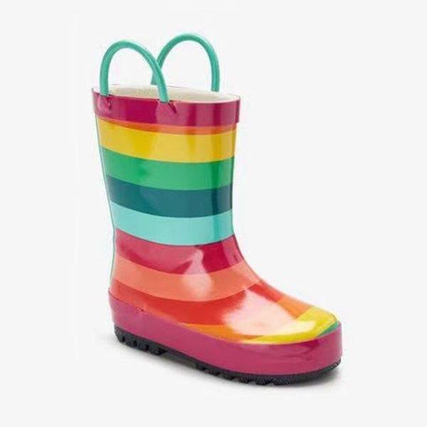 rainbow rain boots - Image 2