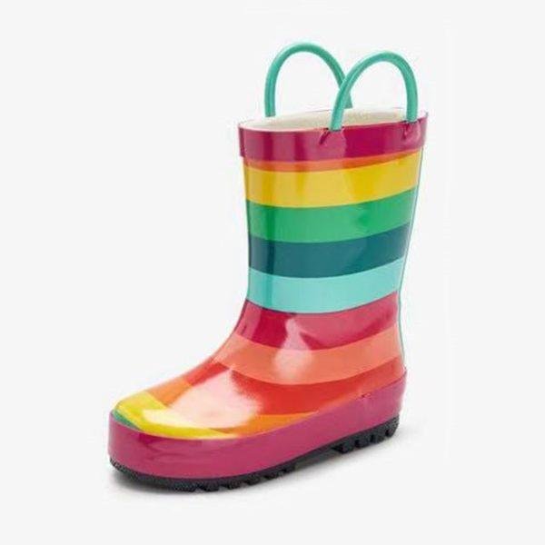 rainbow rain boots - Image 3