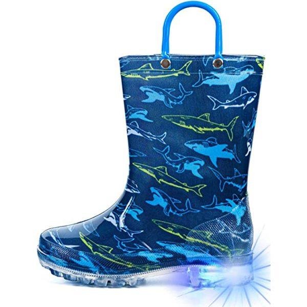 kids rain boots with lights - Image 5