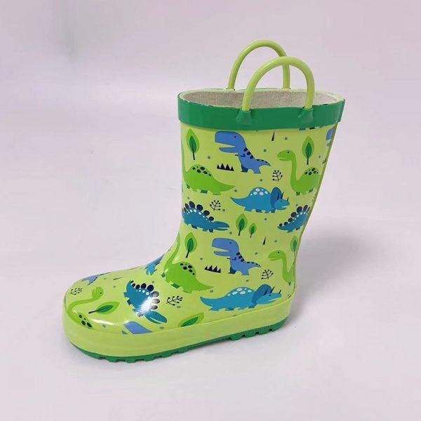 dinosaur rain boots