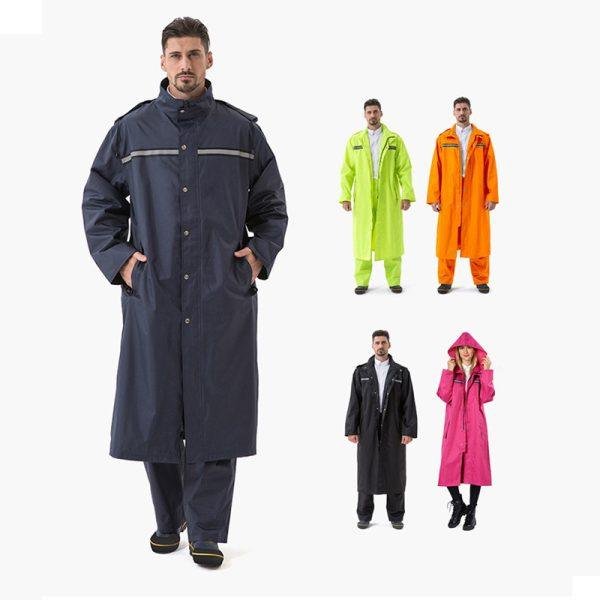 long rain coat