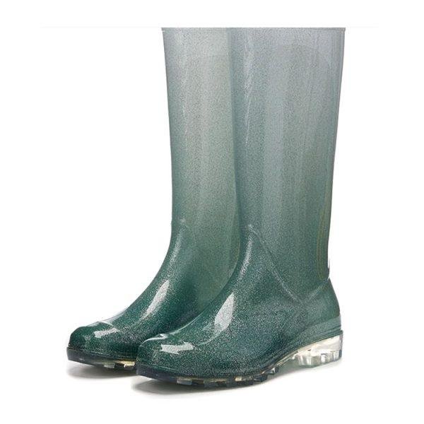 glitter rain boots - Image 2