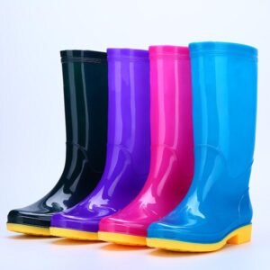 PVC rain boots with different levels of OEM customization