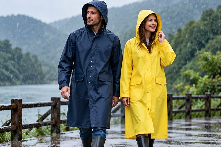 Adult raincoats for OEM and private-label waterproof apparel programs