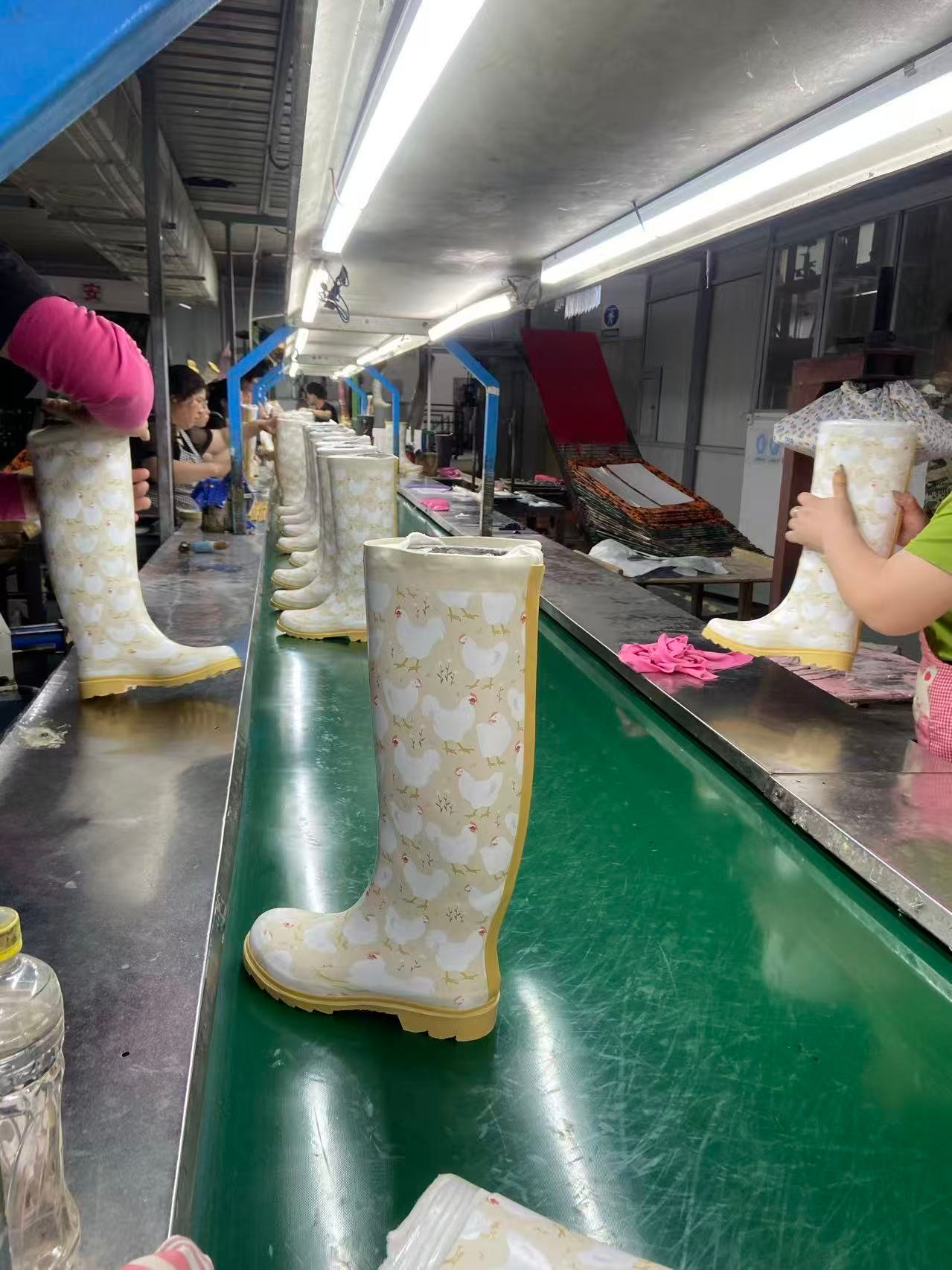 rubber boots manufacturer production facility
