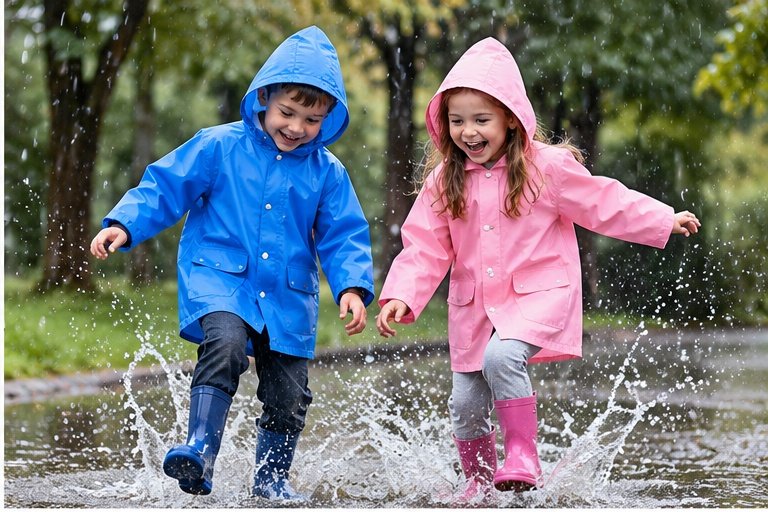 Kids raincoats for OEM children's waterproof apparel collections