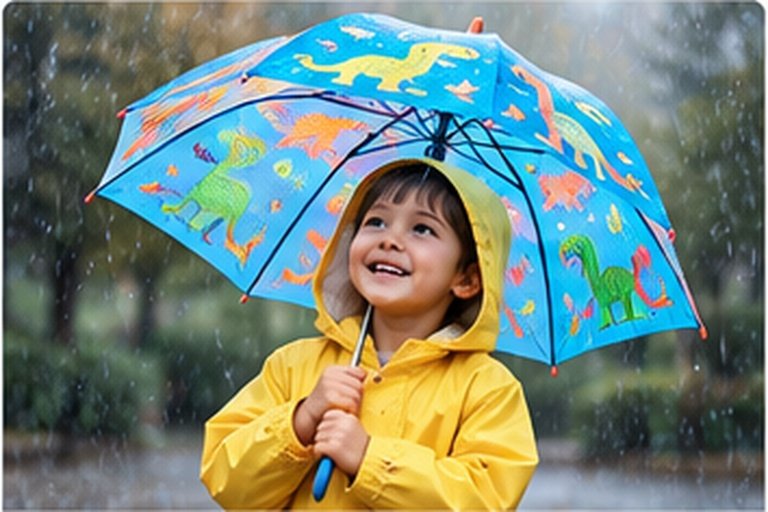 Kids umbrellas for OEM children's retail and private-label collections