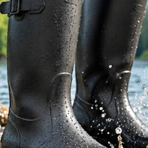 Men's rubber rain boots for OEM and private-label programs