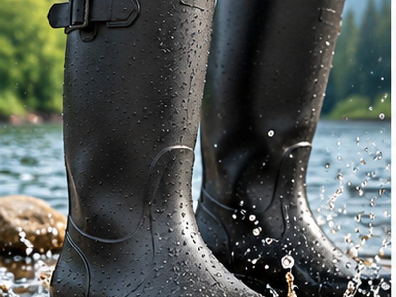 Men's rubber rain boots for everyday rainwear gardening and outdoor use