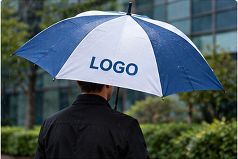 Custom promotional umbrellas for corporate branding events and bulk orders