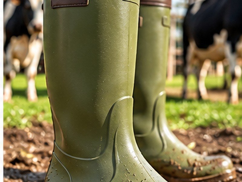 Rubber Wellington boots for rainwear gardening outdoor and private-label footwear collections