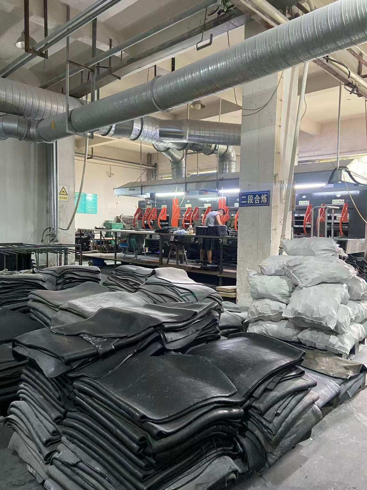 rubber materials and components for boot manufacturing