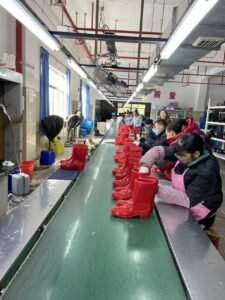 rain boot manufacturing capabilities
